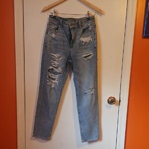 American Eagle Outfitters Light Blue Boyfriend Jeans